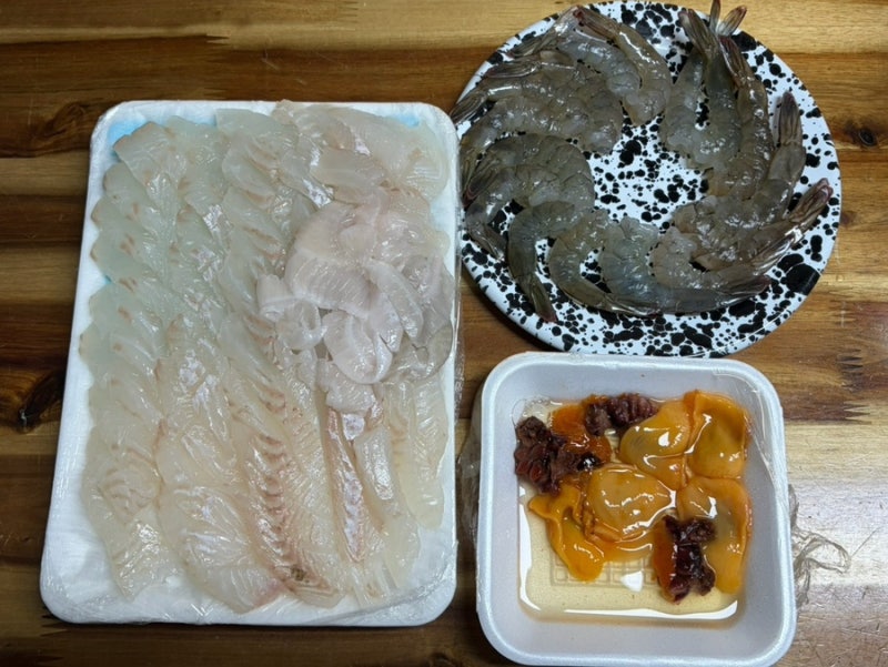 [보령 횟집] 대천항 수산시장 맛집, 57호 녹도수산! 대천해수욕장 근처 회포장 추천, 광어회 + ....
