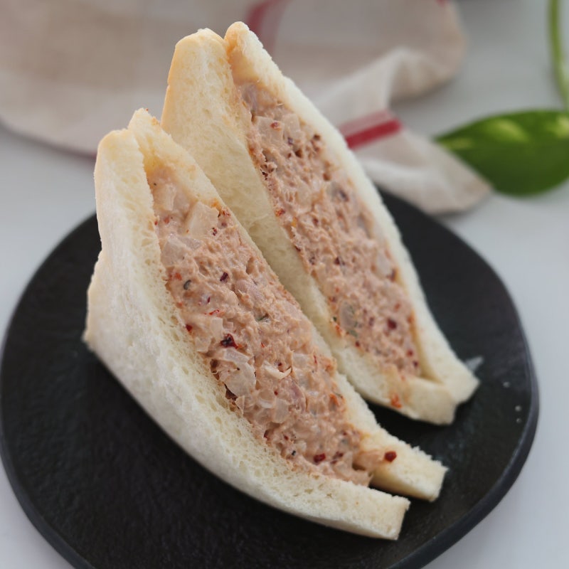 참치샌드위치 레시피 참치통조림 치킨무 활용 꿀조합 요리
