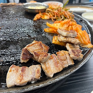 [강남] 일원동 먹자골목 맛집 '보성녹돈' 서울삼성병원  삼겹살 맛집