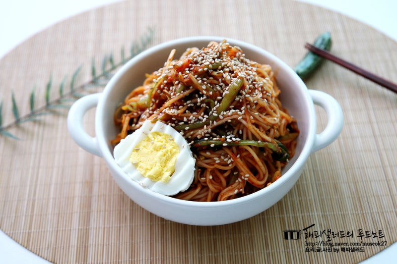 열무비빔국수 레시피 정호영셰프 비빔국수 양념장