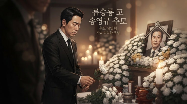 류승룡 고 <b>송영규</b> <b>추모</b> | 사망 <b>1주기</b> 맞아 절친 <b>송영규</b>에 마음... 