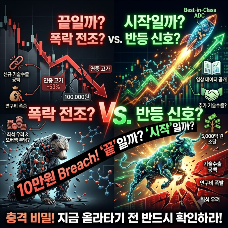 리가켐바이오 주가 전망, 10만원대가 끝일까?