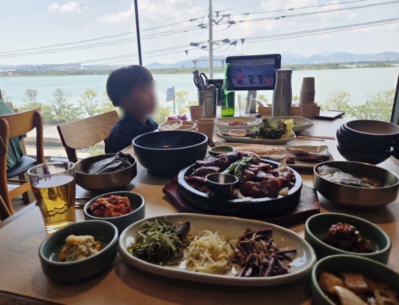 부산 하단 맛집 아이랑 가족외식 사하구 한정식맛집 화덕연밥