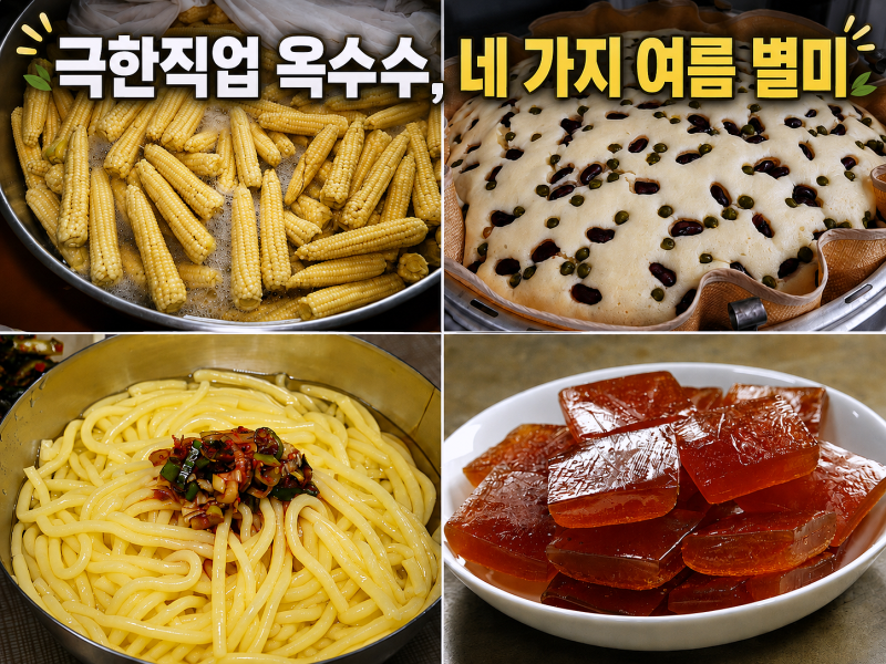 극한직업 옥수수 어디가 나왔나? 괴산·속초·홍천·원주 네 현장