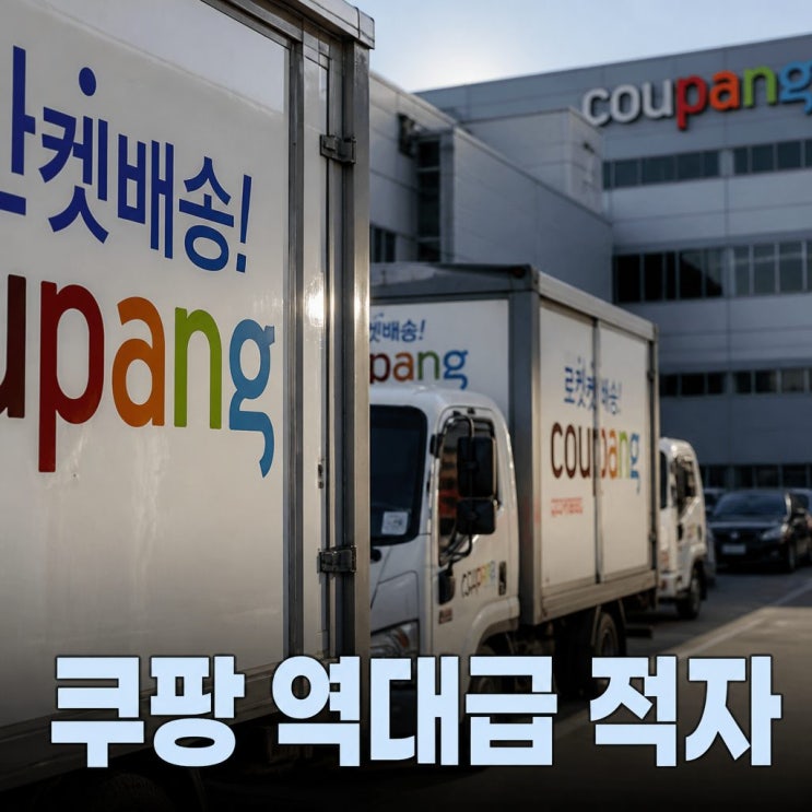 <b>쿠팡Inc 2분기 적자</b> 8350억 역대 최대