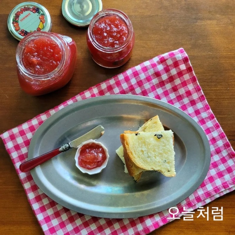 신비 복숭아잼 만드는 법 신비 복숭아잼 레시피 홈메이드 잼