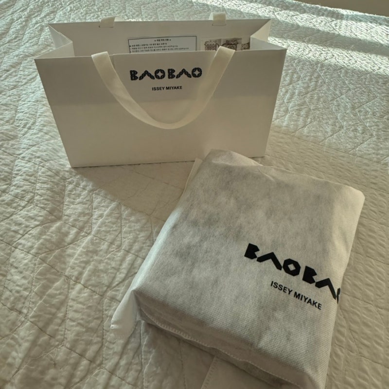구매기록 | 이세이미야케 바오바오 링백 Baobao wring bag 블랙 ꙳₊⁺⋆