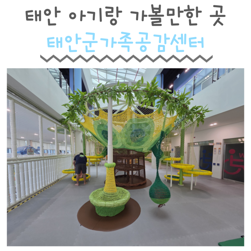 충남 태안 태안군가족공감센터 아기랑 가볼만한곳 수영장 실내암벽장 바닥분수 물놀이 키즈....
