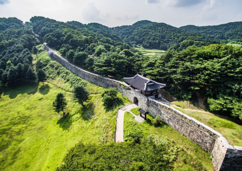[청주 상당산성] 주차장 눈치게임 승리 비법 및 성벽길 돗자리 명당 A to Z