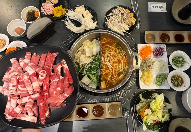 [동탄역] 소담촌 동탄점 / 아이와 함께 오기 좋은 그란비아스타 샤브샤브 맛집