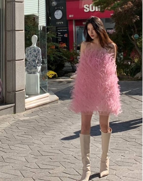 수지보다 13살 많은데... 같은 드레스입고 안밀리는 연예인 패션