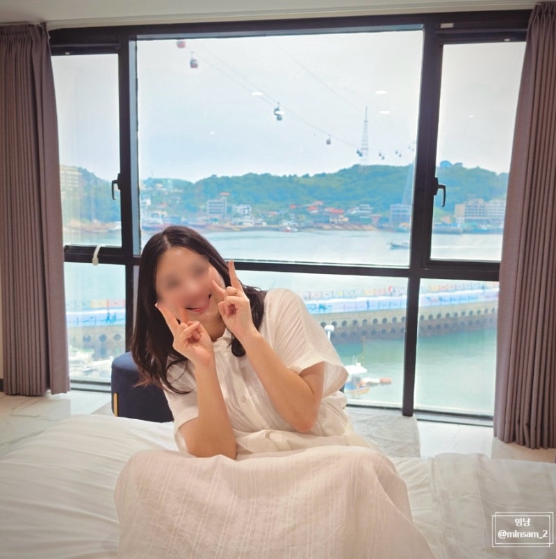여수 가성비 좋은 오션뷰 숙소 낭만포차 근처 숙소 여수해랑