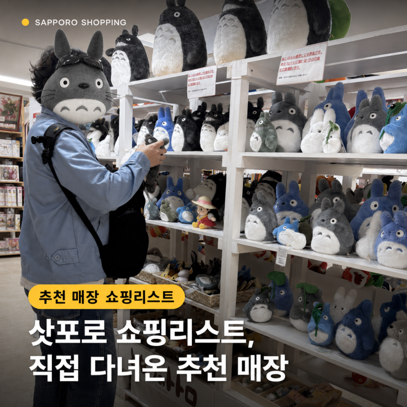 삿포로 쇼핑리스트 총정리｜포켓몬센터·캐피탈·플리츠플리즈· 피규어·인형 구매 후기