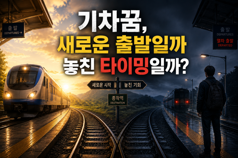 기차꿈 해몽 50가지｜기차 타는 꿈·천천히 가는 꿈·놓치는 꿈·잘못 타는 꿈 총정리