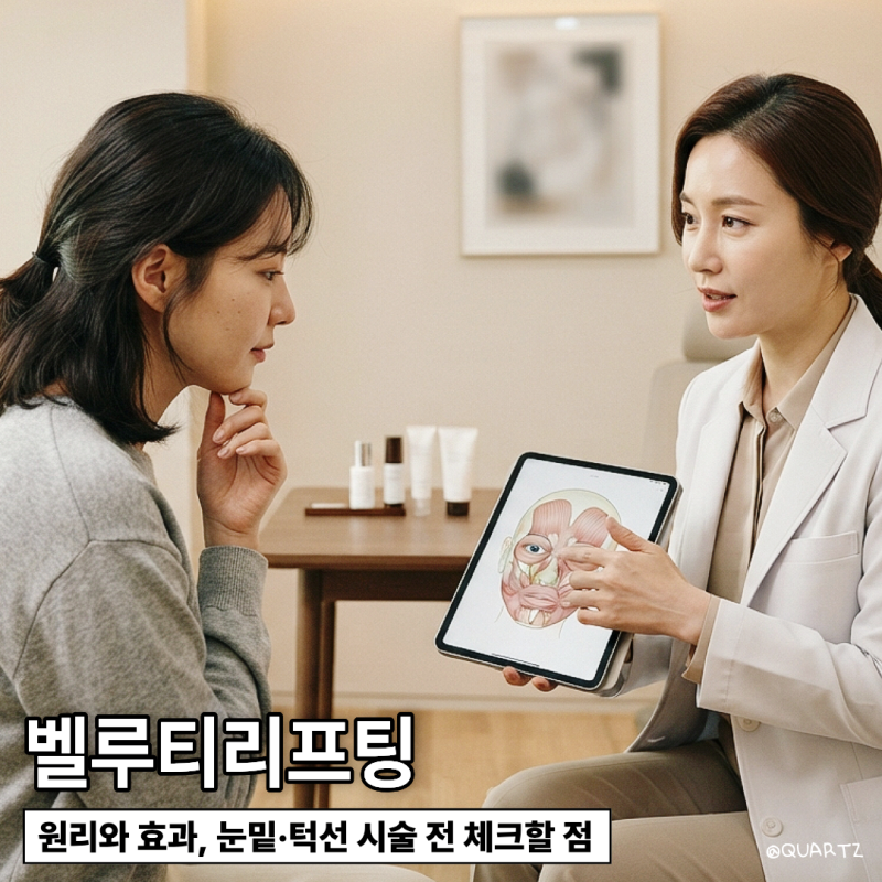 벨루티리프팅 원리와 효과, 눈밑·턱선 시술 전 체크할 점