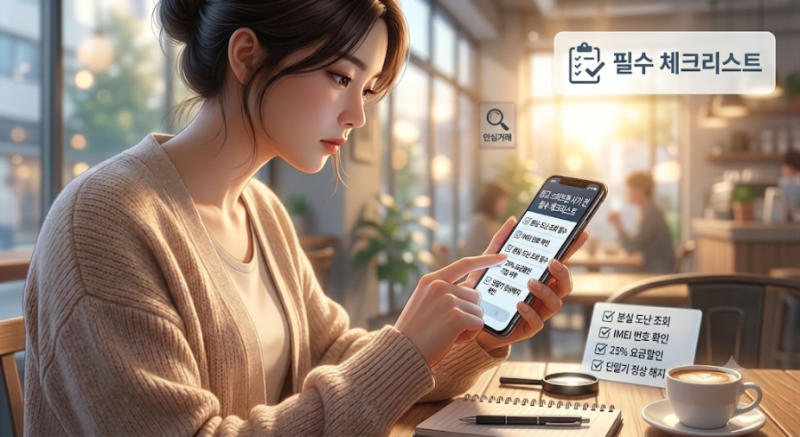 중고 스마트폰 사기 전 필수 체크리스트! 아이폰·갤럭시 구매 주의사항 완벽 가이드 ✨