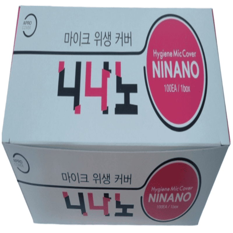 잘 나가는 제품 마이크커버 JNS 무선 마이크 커버 50박스(5000매) 100%미싱제품 노래방 마이크커....