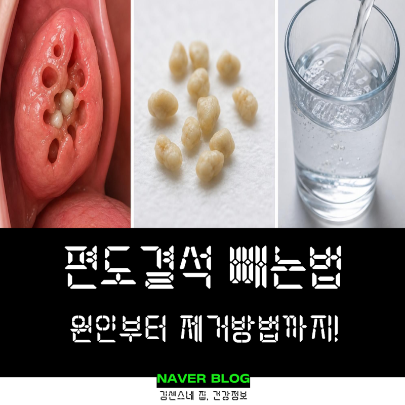 편도결석 빼는법 원인 및 제거 팁