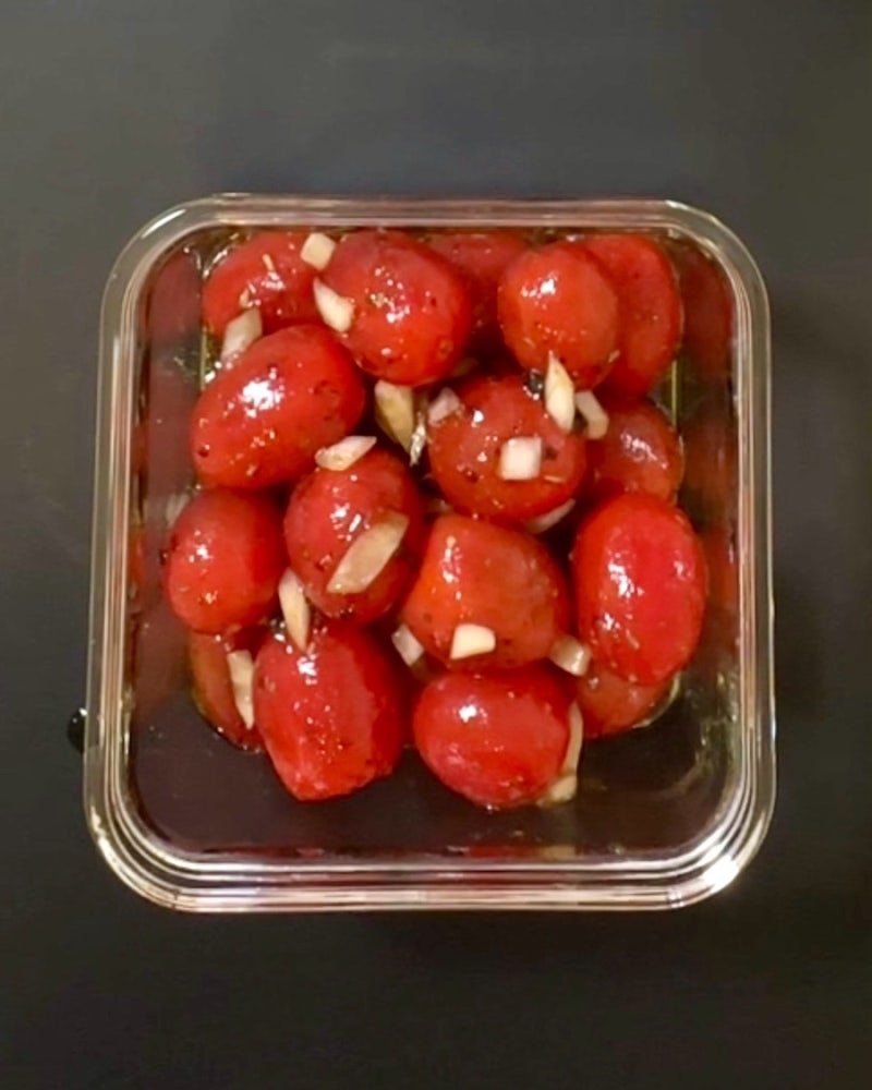 [레시피] 방울토마토 마리네이드 (발사믹드레싱 활용)