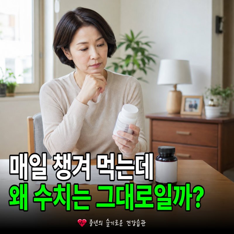 고지혈증 영양제, 오메가3만 먹으면 될까? 성분별 효과와 주의점
