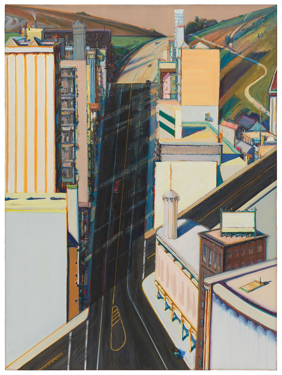웨인 티보(Wayne Thiebaud)_ 삼각형을 크림파이로 (1920–2021)
