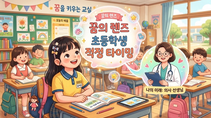 드림렌즈 초등학생 적정 시기, 언제부터 시작해야 할까?