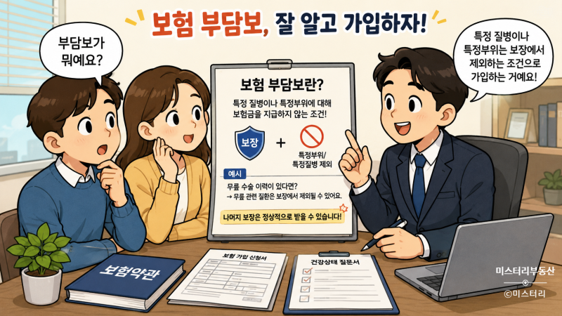 보험 부담보 뜻 쉽게 정리! 가입 전 반드시 알아야 하는 핵심 내용