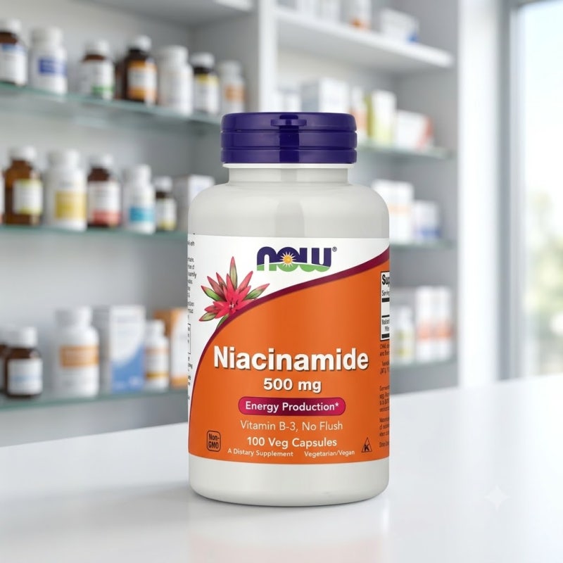 나우푸드 나이아신아마이드 500mg(Niacinamide) 올바른 섭취방법과 부작용 예방법