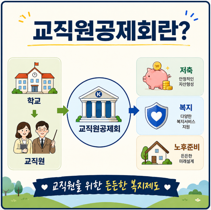 교직원공제회란? 가입하면 어떤 혜택이 있을까? (2026년 기준)