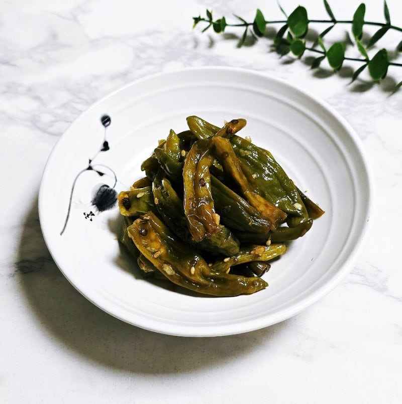 간장 꽈리고추 조림 하는법 푹 졸여 만드는 밥도둑 양념 레시피