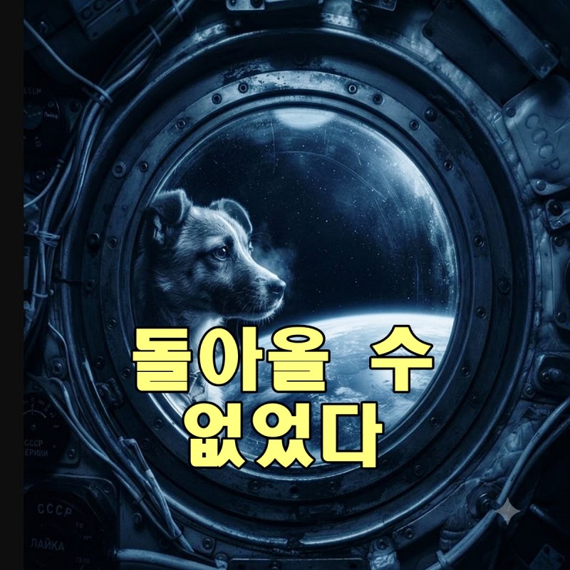 소련이 라이카개를 우주선에 태운 이유