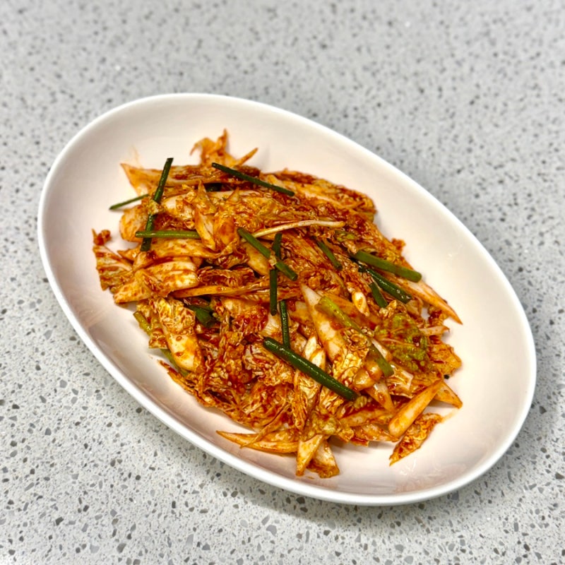 알배추 겉절이 황금 레시피 보쌈 전문점 양념 만들기