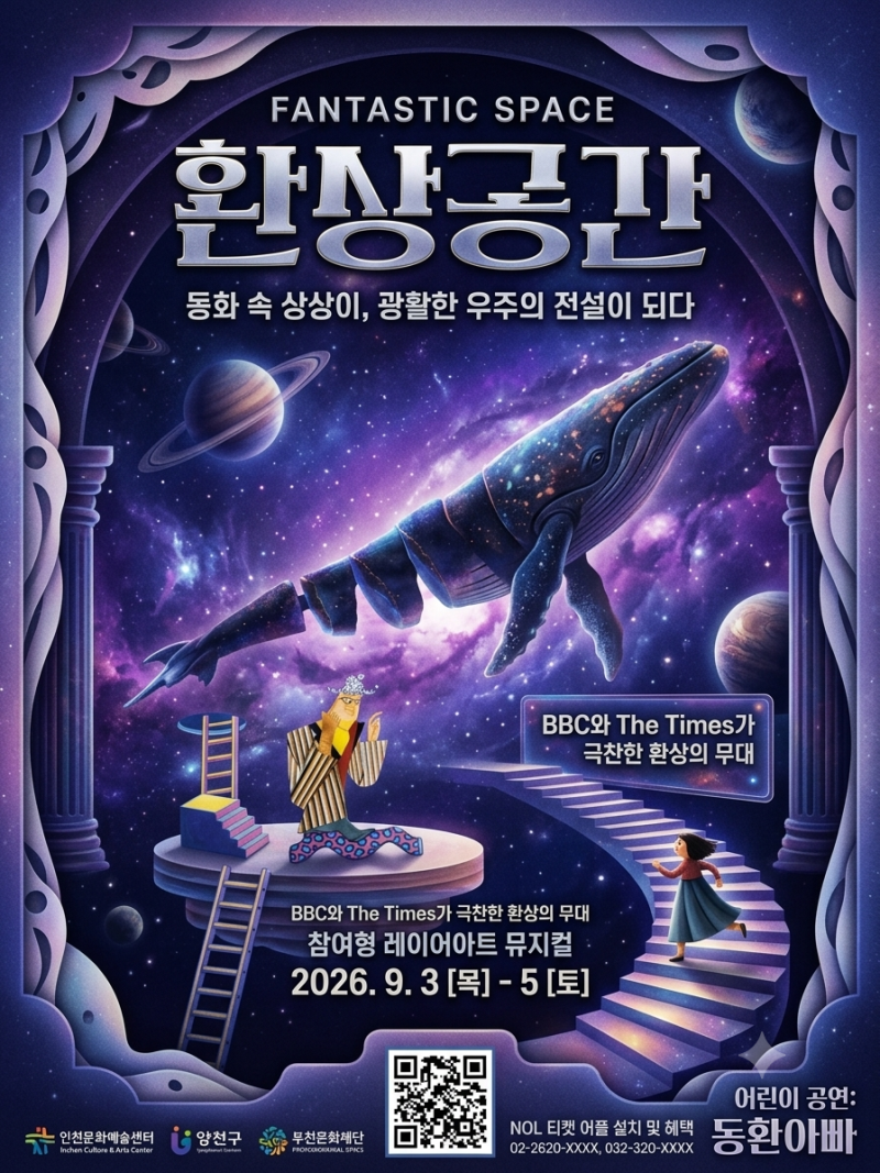 [부천 아이와 가볼 만한 곳] 동화 속 상상이 무대 위로! 어린이 뮤지컬 & <종이아빠