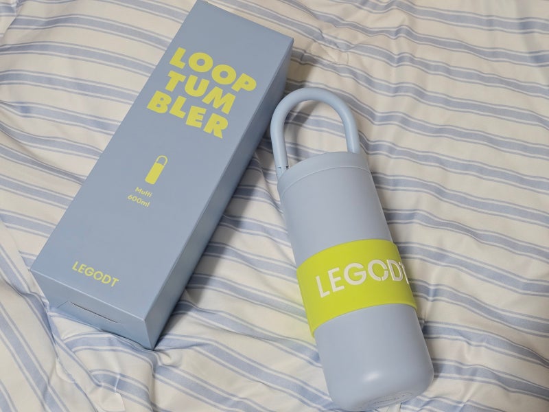 레고트 루프 텀블러 멀티 600ml 라이트 블루 실제 사용감 후기
