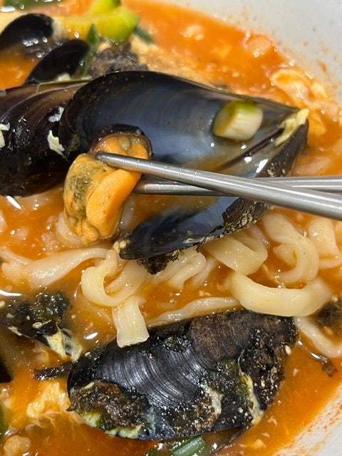 양양 하조대해수욕장 근처 하조대국수, 얼큰한 홍합장칼국수 추천 맛집
