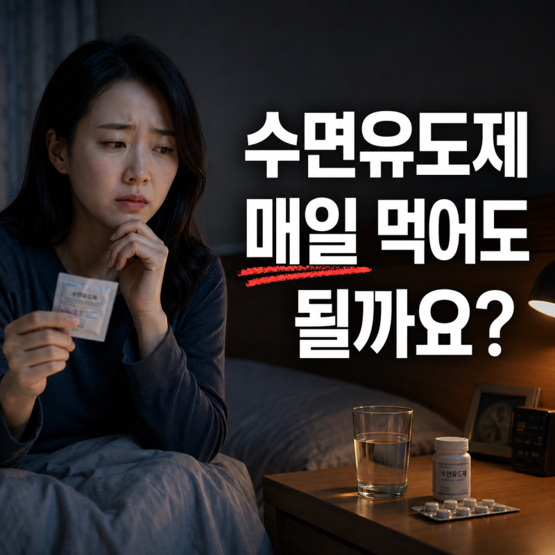 수면유도제 매일 먹어도 될까요, 장기복용 전에 알아야 할 것들
