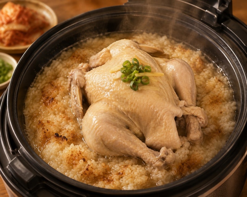 삼복더위 몸보신 끝판왕! 아이도 잘 먹는 성시경 누룽지닭백숙 만들기