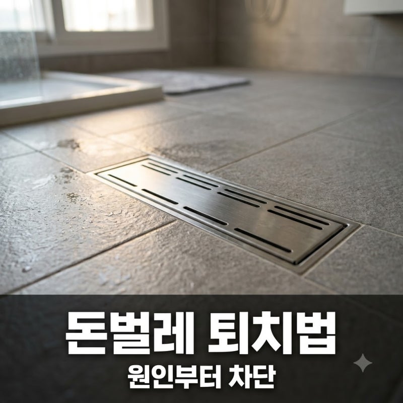 꺅! 갑자기 튀어나온 돈벌레.. 알고 보니 이것 때문이었다?
