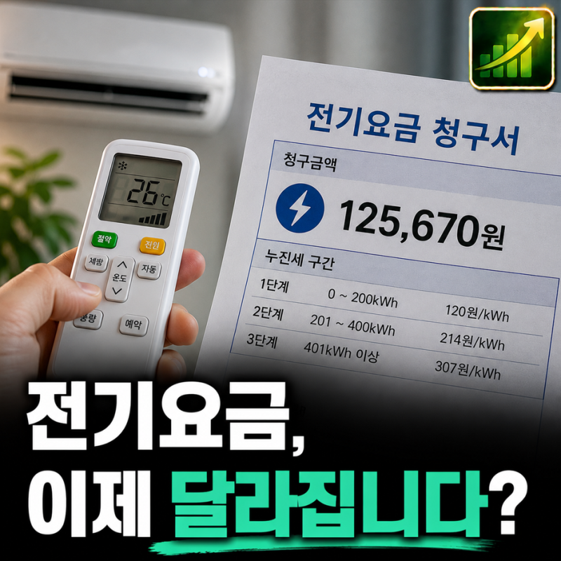 여름 누진세 완화된다는데… 누진세 뜻, 전기 누진세 구간 달라질까