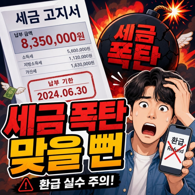 "그냥 따라 했다가는?"...토스인컴 삼쩜삼 환급, 이 실수로 세금 폭탄 맞을 뻔
