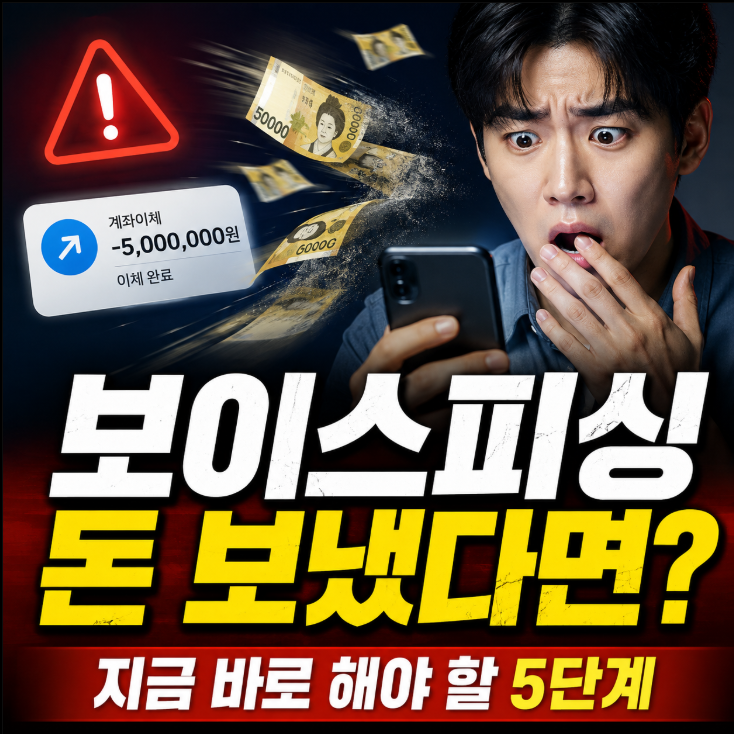 보이스피싱 돈 보냈다면 가장 먼저 해야 할 일, 지급정지·피해구제·환급 절차 총정리