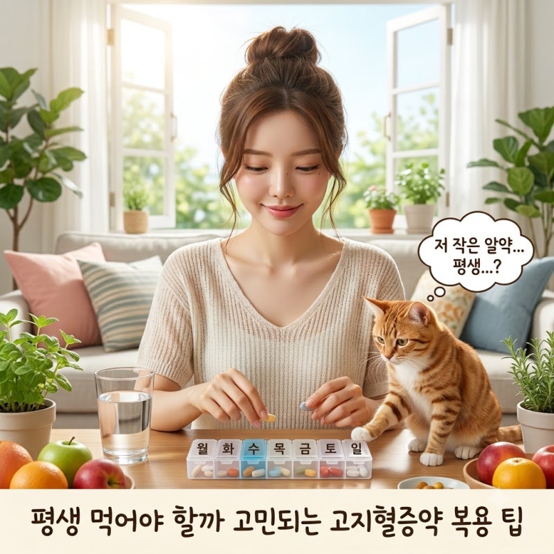 평생 먹어야 할까 고민되는 고지혈증약 복용 팁