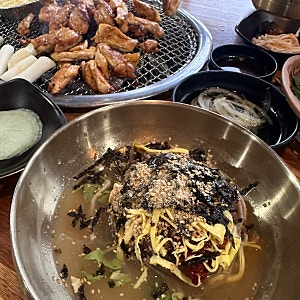 경기 가평 닭갈비 막국수, “유명숯불닭갈비” 블루리본 내돈내산 후기