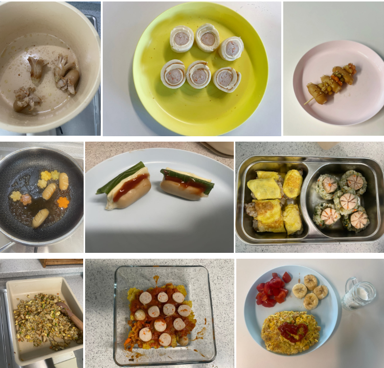 [육아일기] 만2세 네살아기 유아식 메뉴모음 레시피 공유(6) 비엔나소시지(바맘 고새야 비엔....