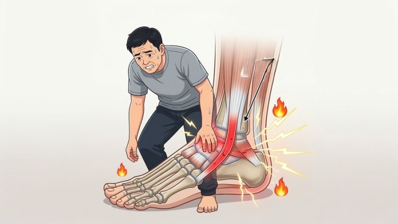 아킬레스건염증, 방치하면 만성화될까요?