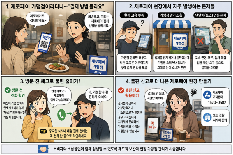 "제로페이 된다면서요?" 계산대서 연달아 퇴짜 맞은 소비자의 황당한 사연