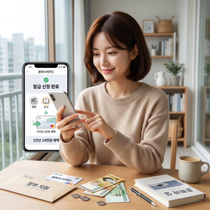 2026년 문화누리카드 신청 자격 및 발급 방법 1인당 14만원 혜택 정리