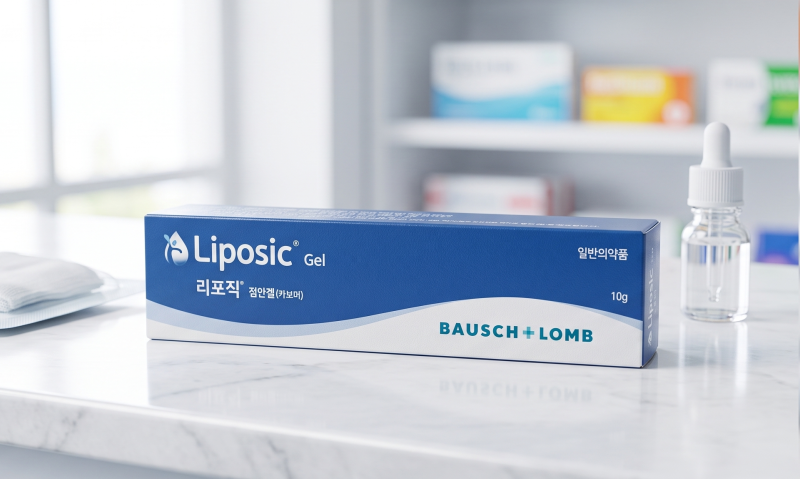 리포직 점안겔 효과와 올바른 사용법 안구건조증 밤마다 괴롭다면
