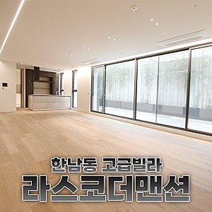 한남동 라스코더맨션 매매｜프라이빗 정원과 12m 인피니티풀 B타입