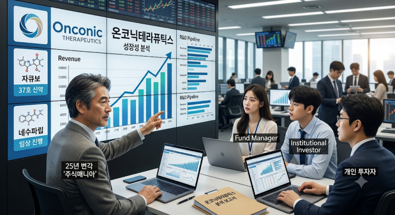 바이오기업 온코닉테라퓨틱스 주가 전망